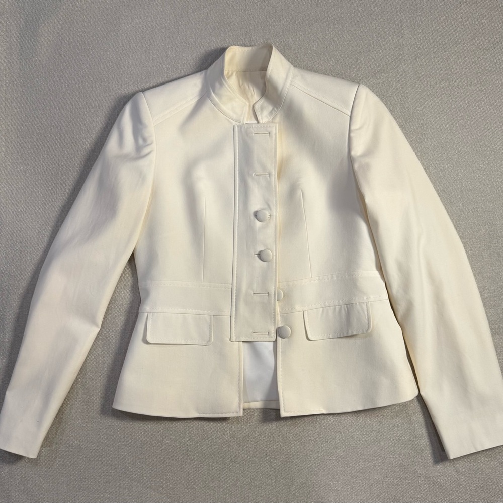 Loro Piana Ivory Women's Suit Jacket - Picture 5 of 6